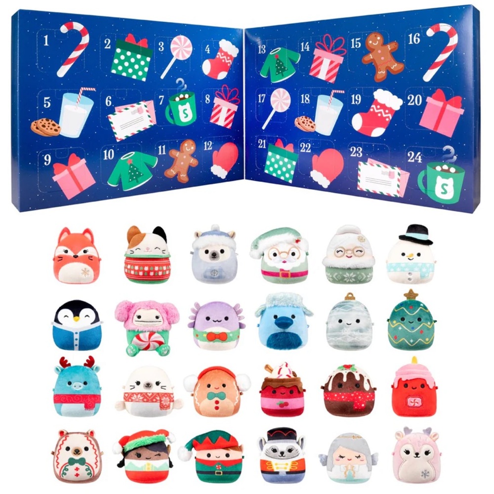 Squishmallows 2025 Deluxe Advent Christmas Calendar